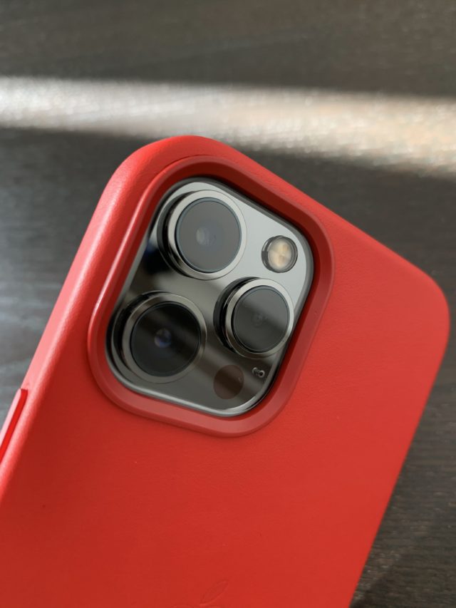 MagSafe対応iPhone 12 Pro Maxレザーケース REDレビュー - くまyy