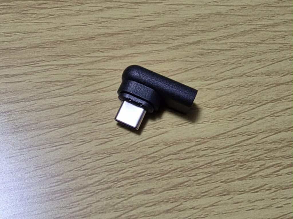 CIO USB-C マグネット変換アダプタ L字型アダプタ（外観・側面）