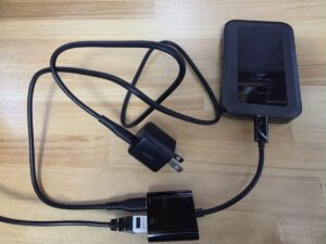 充電器＋FS050W＋USB電源ケーブル一式